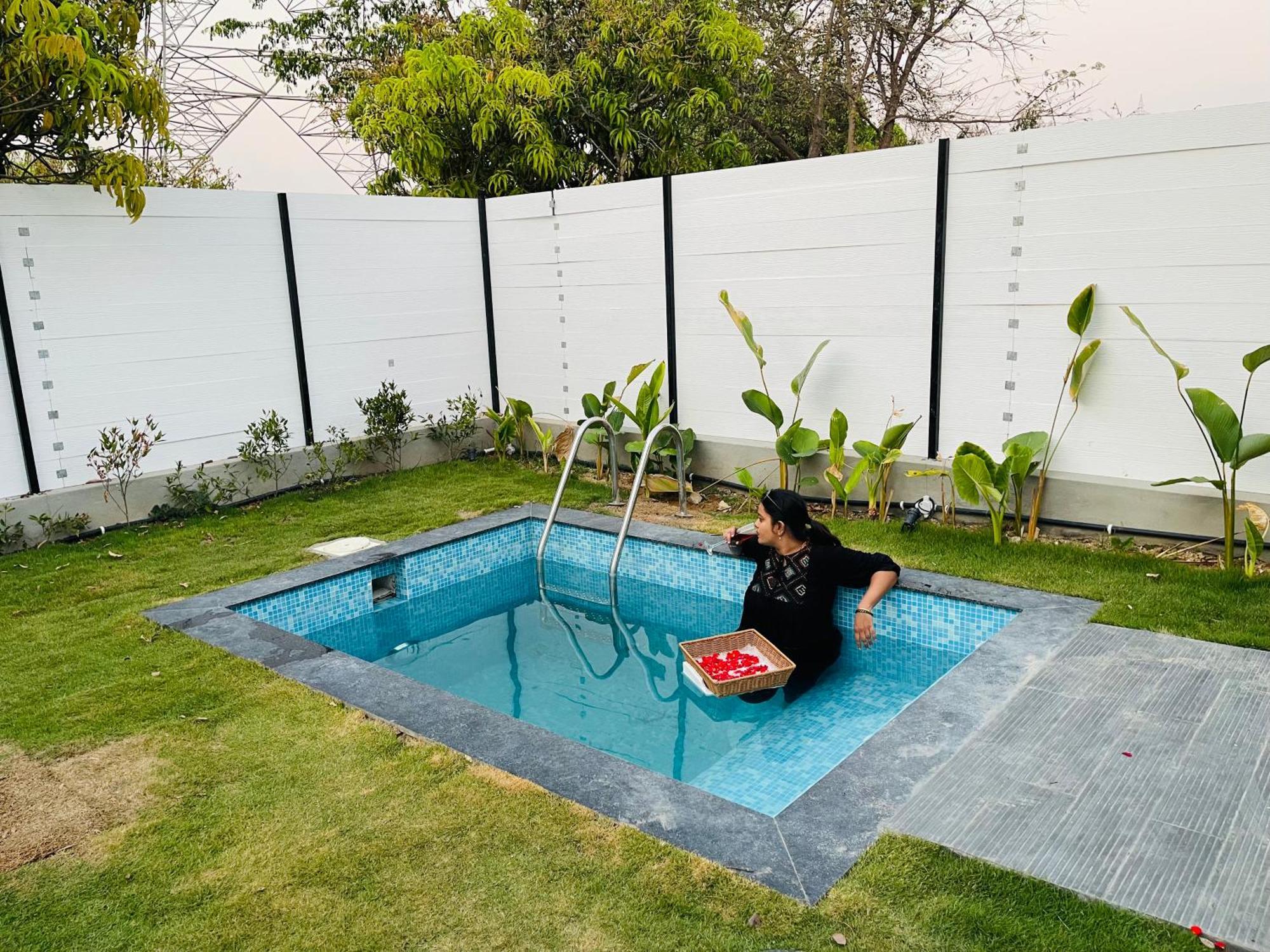 Aura Farms - Private Pool Cottages Rāmanagaram 외부 사진