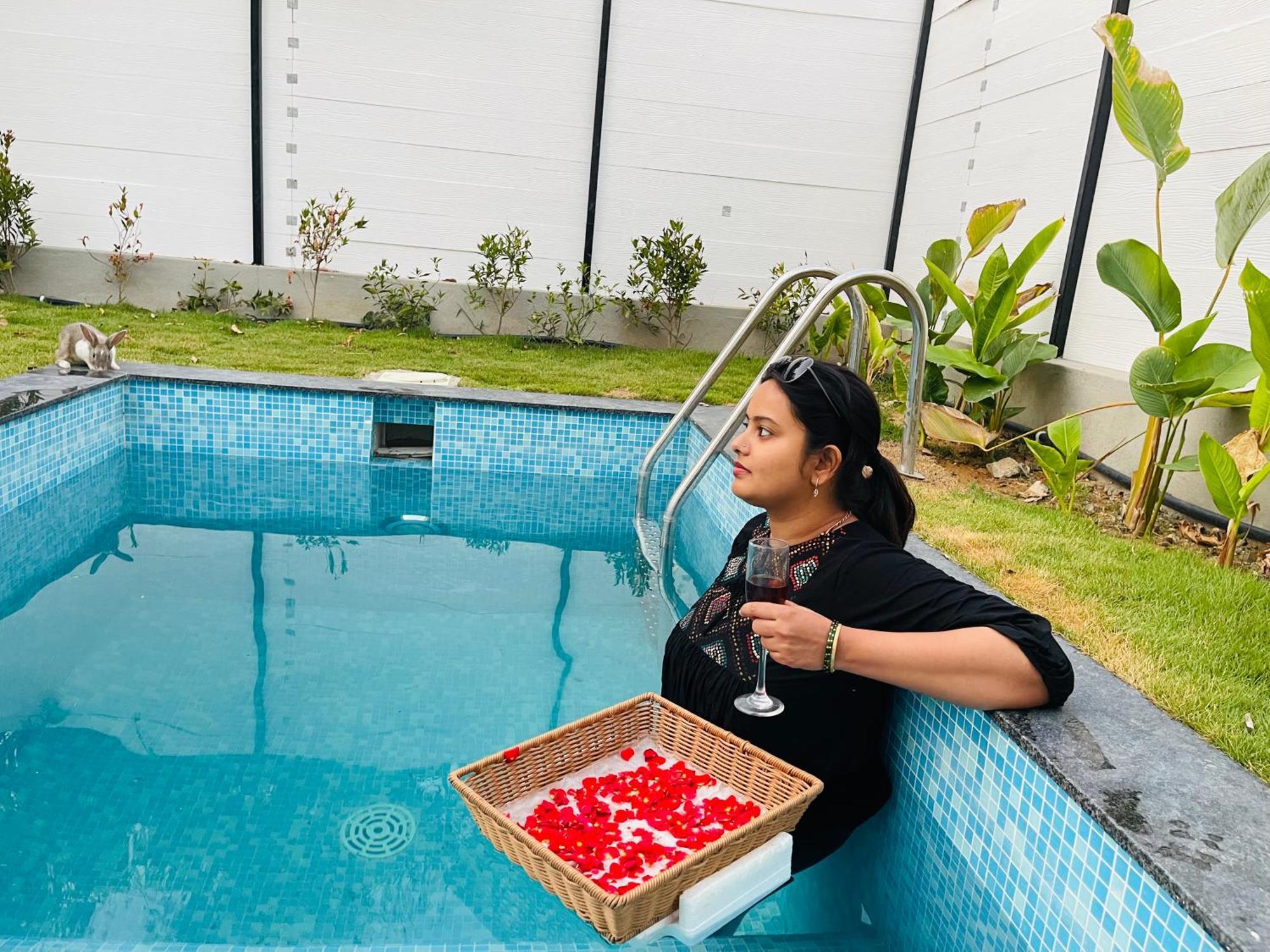 Aura Farms - Private Pool Cottages Rāmanagaram 외부 사진
