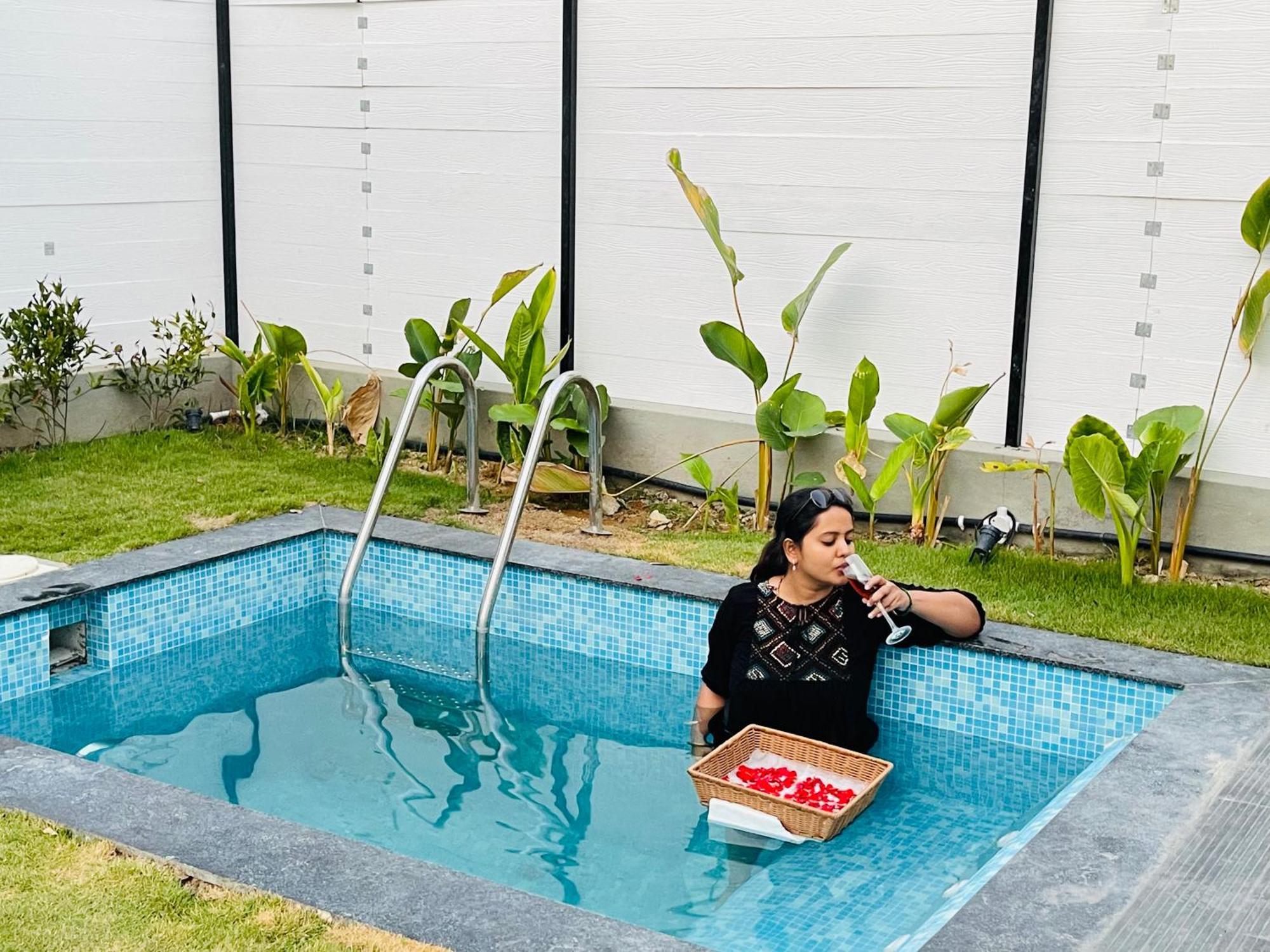 Aura Farms - Private Pool Cottages Rāmanagaram 외부 사진